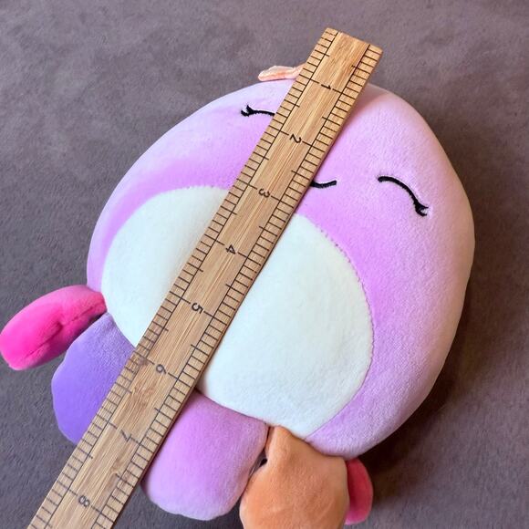 Squishmallow Jazwares Beula Purple Octopus Jellyfish 8" Soft Plush - Picture 8 of 8